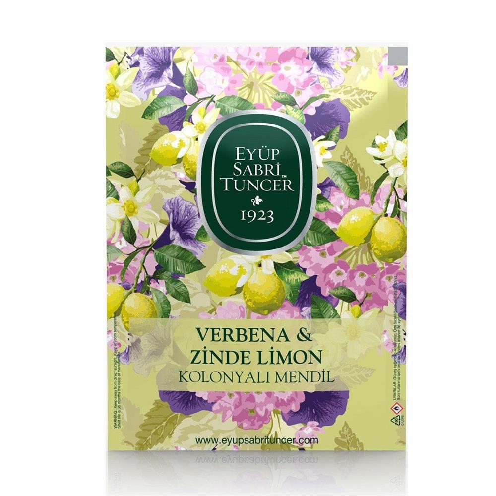 106732-1 Eyüp Sabri Tuncer 50li Mendil Verbena Kolonyalı (9,3 X 12,5) Doypack - Görsel 1