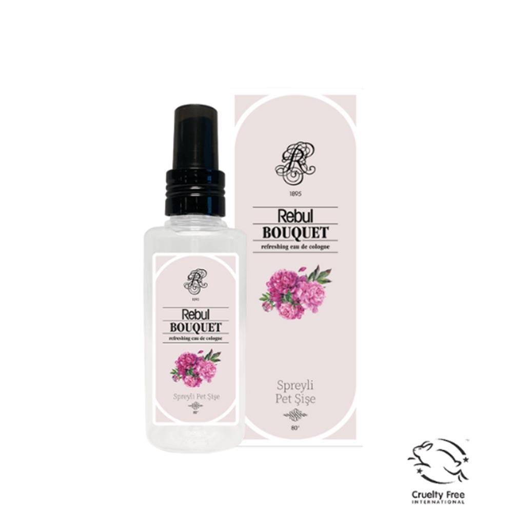 106947-1 Rebul 125ml Bouquet Spreyli Kolonya Pet - Görsel 1