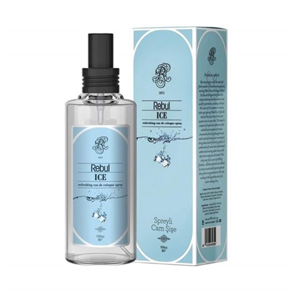 106951-1 Rebul 125ml Ice Spreyli Kolonya Pet - Görsel 1