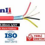 Onli ON-0208 2x2x0,80mm J-Y(st)Y...Lg CCA 100 metre Yangın Alarm Kablosu