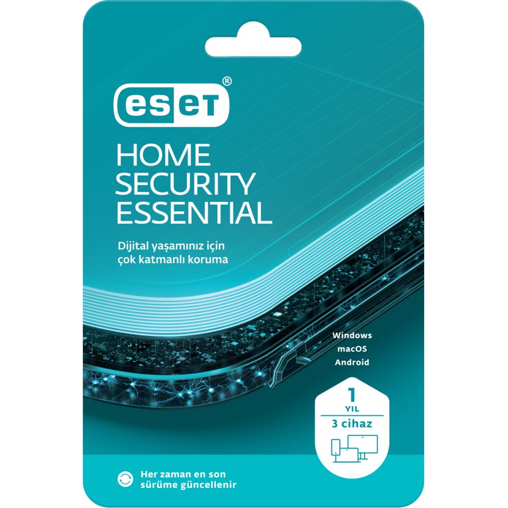 108573 Eset Home Securıty Premıum 3 Kullanıcı 1 Yıl Box Kutu - Görsel 1