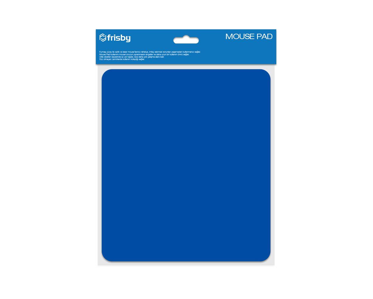 109386 Frisby FMP-760-M Mouse Pad Kumaş (Mavi)220 x 250 x 5mm - Görsel 1