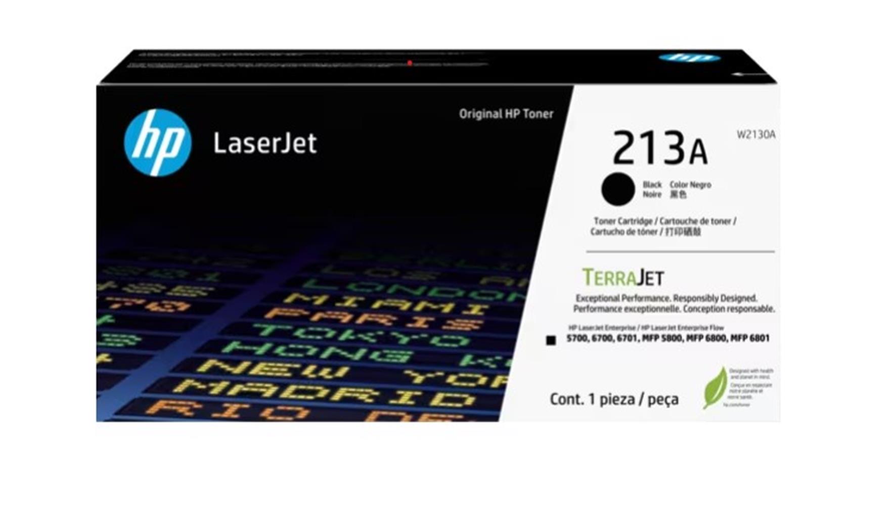 110052-1 Hp 213a Black Siyah 3.500 Sayfa Toner W2130a - Görsel 1