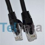 Teldata TLD-030S Cat6 0.30MT Siyah Utp Patch Kablo