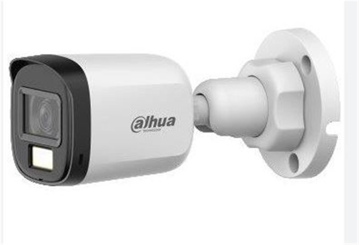 110437 Dahua Hac-b1a21-u-ıl-a 2 Mp Akıllı Çift Işıklı Hdcvı Bullet Kamera 30mt Mikrofonlu - Görsel 1