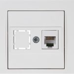 Mutlusan Rita Telefon Prizi 1XRJ12 Beyaz Bilisterli  (2220 125 0101B)