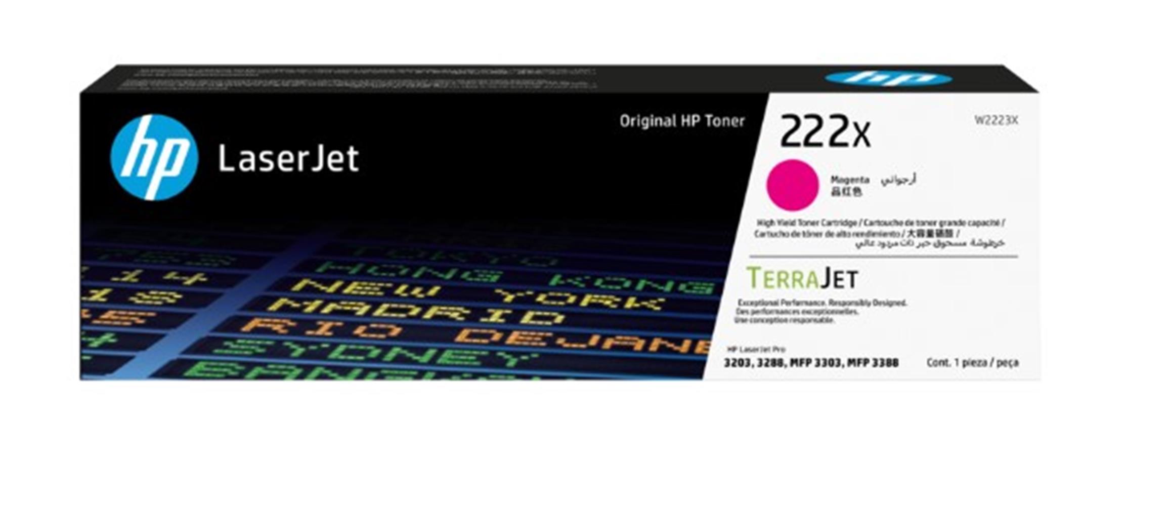 111058-1 Hp 222x Magenta Kırmızı 2.500 Sayfa Toner W2223x - Görsel 1
