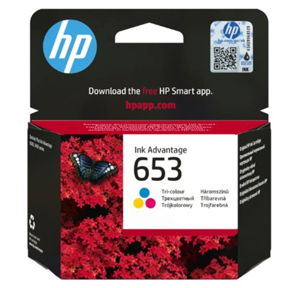 111148 Hp 653 Color Renkli Kartuş 3ym74ae - Görsel 1