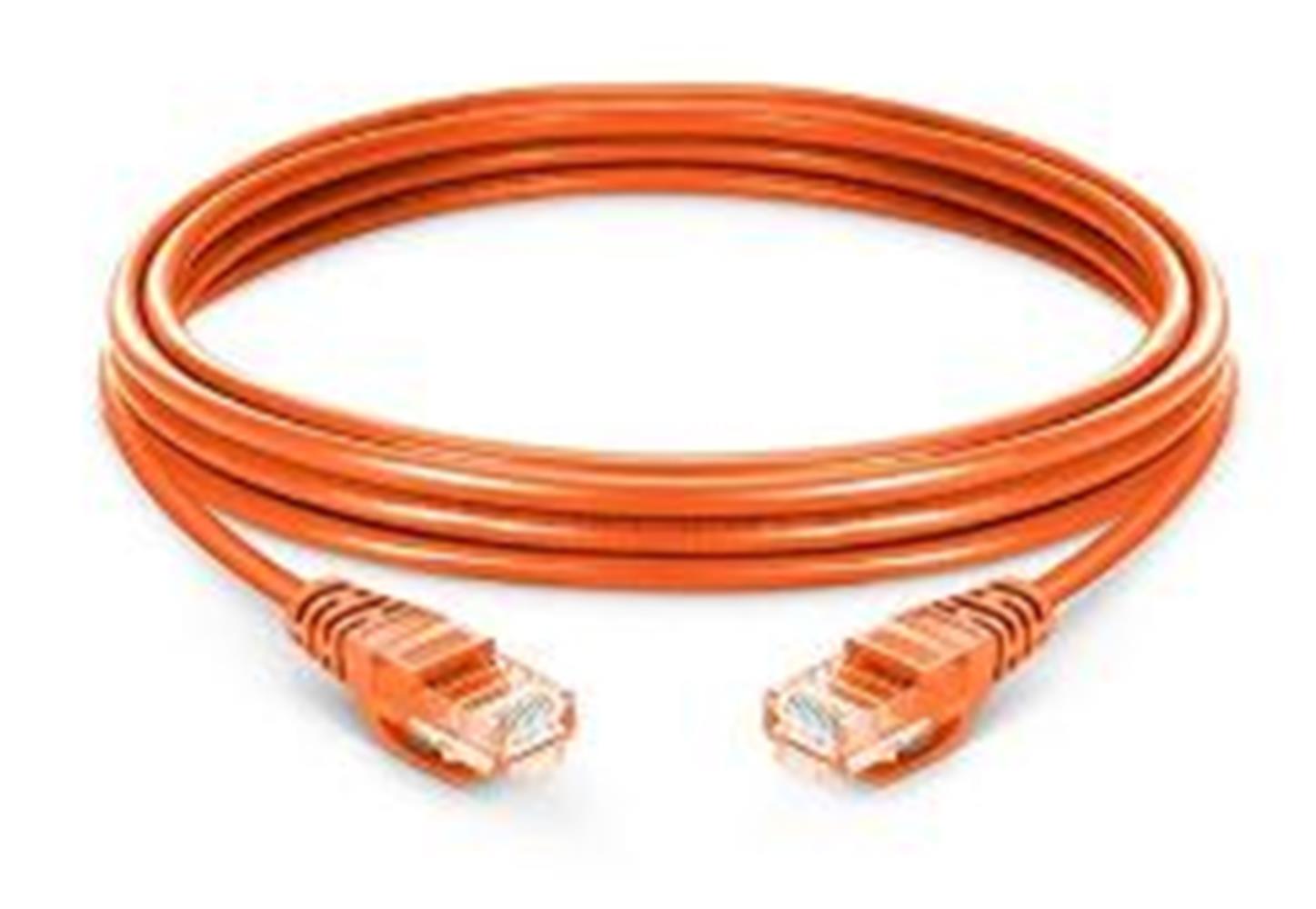 112554-1 Teldata TLD-3000T Cat6 30MT Turuncu Utp Patch Kablo - Görsel 1