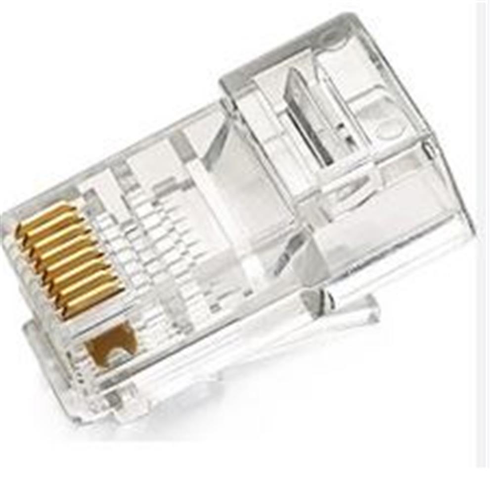 112557-1 Teldata Tld-100 Cat6 100 Adet Rj45 Konnektör - Görsel 1