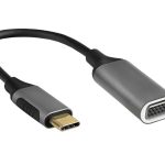 S-link SW-U514 Gri Metal Type-C to VGA Adaptör