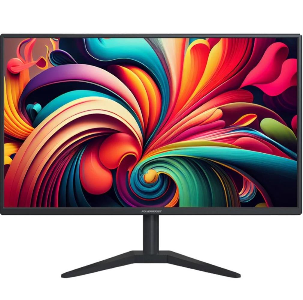 112991-1 Powerboost 24" Pb-m24vh 5ms 1920x1080 Fhd 75hz Tn Panel Vga+hdmı Slim Frame Pc Monitör - Görsel 1