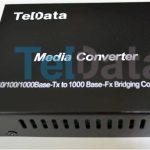 Teldata Media Converter Single Mode 10-100-1000 20 Km Dual Sc 2 Li Paket Set