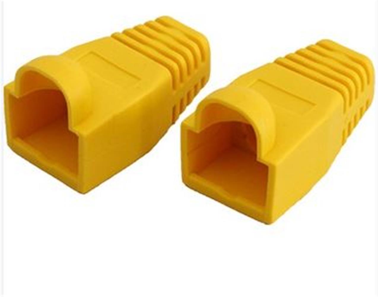 113802-1 Cmr Rj-45 Sarı Kılıf 25 Li Paket - Görsel 1