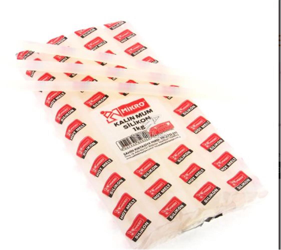 113990-1 Mikro Mum Silikon Kalın ZP-069 (1 kg) - Görsel 1