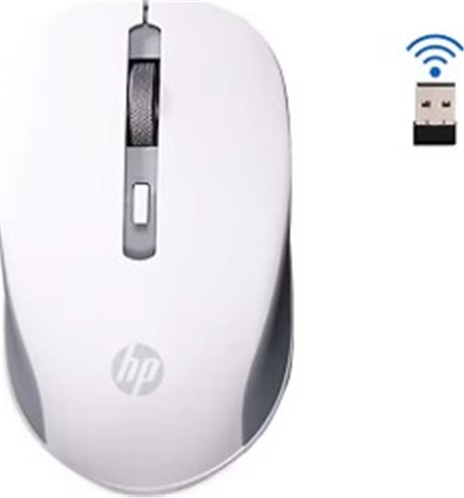 114097-1 Hp S1000 Plus 1600dpı 2.4ghz Wireless Beyaz Kablosuz Mouse (pil İçinde) - Görsel 1