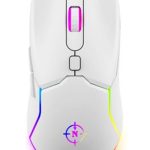 North Air White RGB Kablolu Profesyonel Oyuncu Mouse