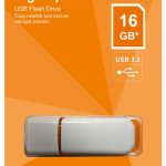 Elba 16GB Plastik Beyaz-Turuncu 3.2 USB Flash Bellek