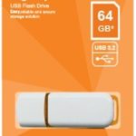 Elba 64GB Plastik Beyaz-Turuncu 3.2 USB Flash Bellek