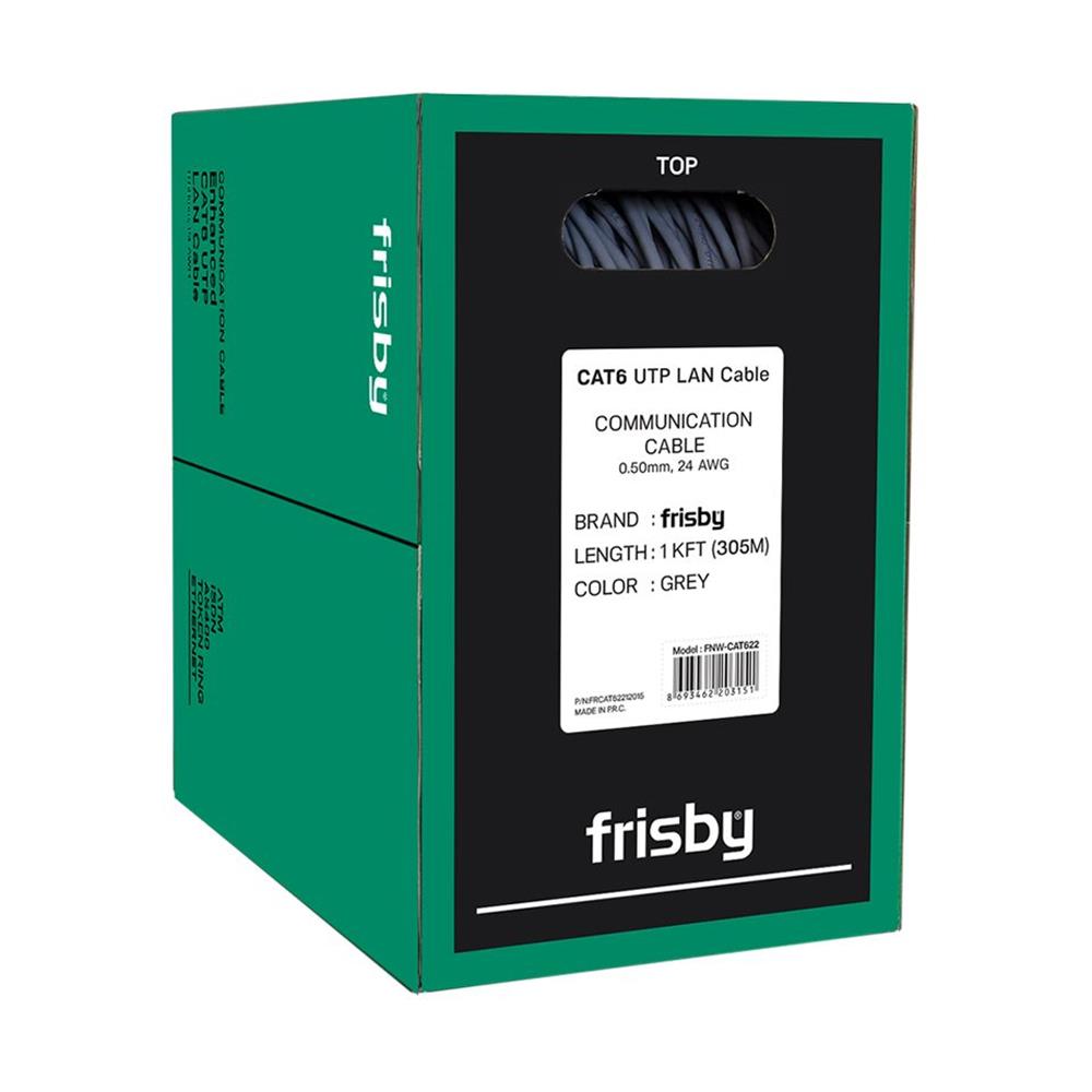 114715-1 Frisby Cat 6 Utp Kablo (305m) Fnw-cat622 - Görsel 1