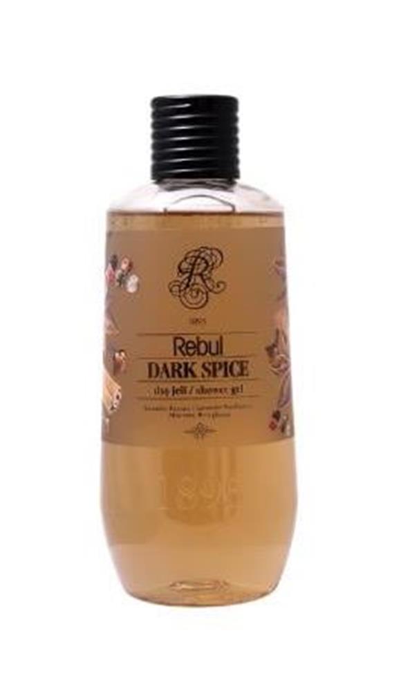 114760-1 Rebul 500ml Dark Spice Duş Jeli - Görsel 1