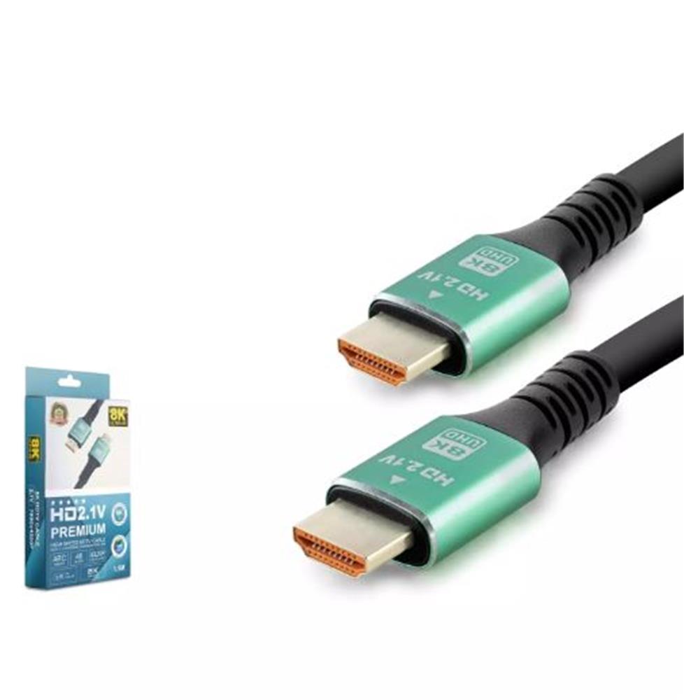 114883-1 Hadron Hdx2044 Hdmı (m) T0 Hdmı (m) Kablo Pvc 8k 60hz 2.1v 1.5m Siyah - Görsel 1