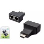 HADRON HDX1298 30M HDMI EXTENDER BY CAT5-6 SİYAH