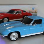 EVERTON RT-1956 Mavi (Blue) Arabalı  Bluetooth Fm-Usb-Tf-Aux Şarjlı Nostaljik Radyo