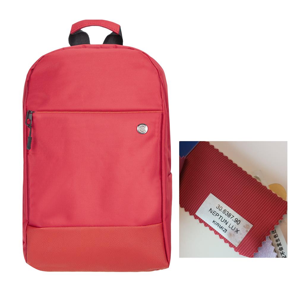 115625-1 Plm Palma 15.6" Notebook Sırt Çantası Bordo - Görsel 1