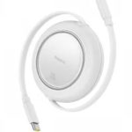 Baseus P10364500213-01 100W 1,5m ree2 Pull Mini Kablolu USB-C Şarj Kablosu Beyaz