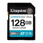 Kingston SDG4-128GB 128GB SDXC Canvas Go Plus Gen4 200MB-s C10 UHS-I U3 V30 Hafıza Kartı