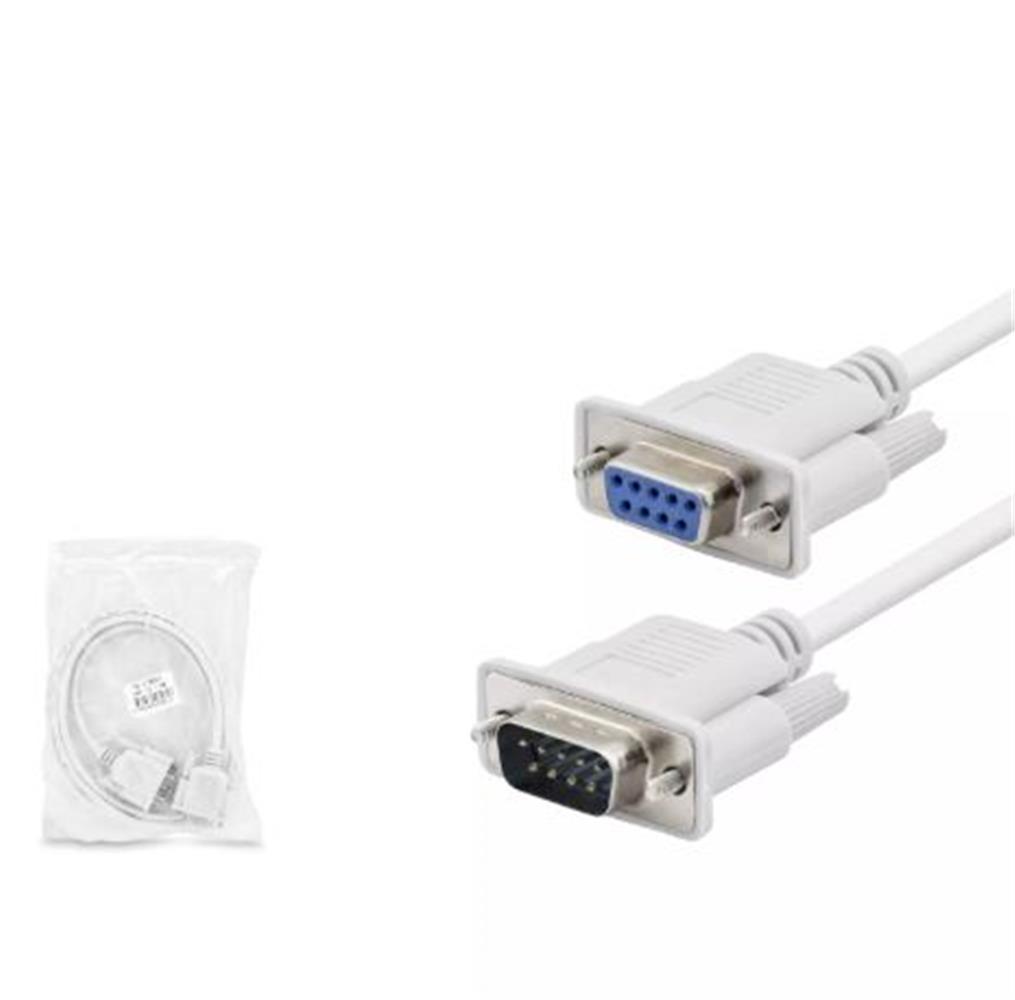 116632-1 Hadron Hdx7801 Rs232 Seri Port M-f Kablo 1.5m Beyaz - Görsel 1