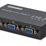 Hadron Hdx1280 2 Port Vga Switch 54Mhz 2Giriş 1Çıkış Butonlu Geçiş