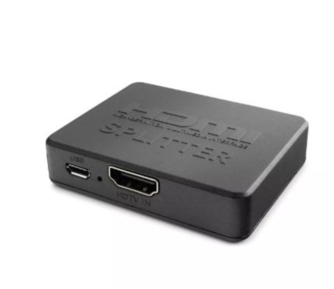 116717-1 Hadron Hdx1371 2port Splitter 4k-20 With Usb Power Cable - Görsel 1