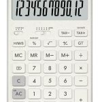 Casio JT-200T-WE 12 Hane Beyaz Masa Üstü Hesap Makinesi