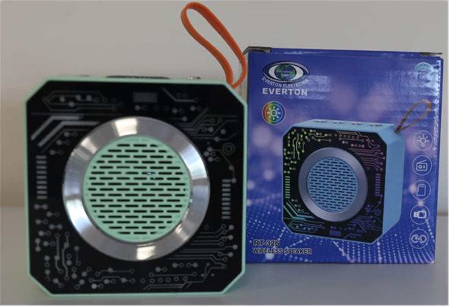 117102-1 Everton Rt-326 Usb-tf Card- Ses Bombası - Görsel 1