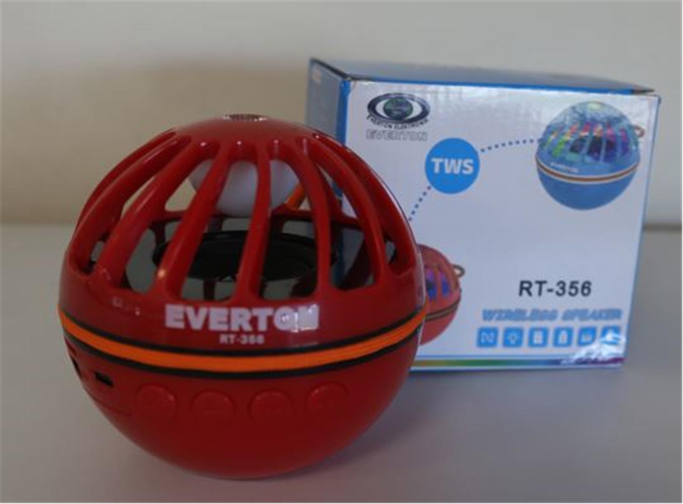 117107-1 Everton Rt-356 Usb-tf Card- Ses Bombası - Görsel 1
