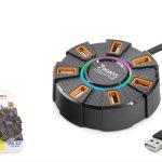 Hadron Hdx7035 Usb Hub 7-Usb 1.2M Siyah