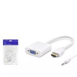 Hadron Hdx2019 Hdmi To Vga F Çevirici 1080P + Audio Beyaz