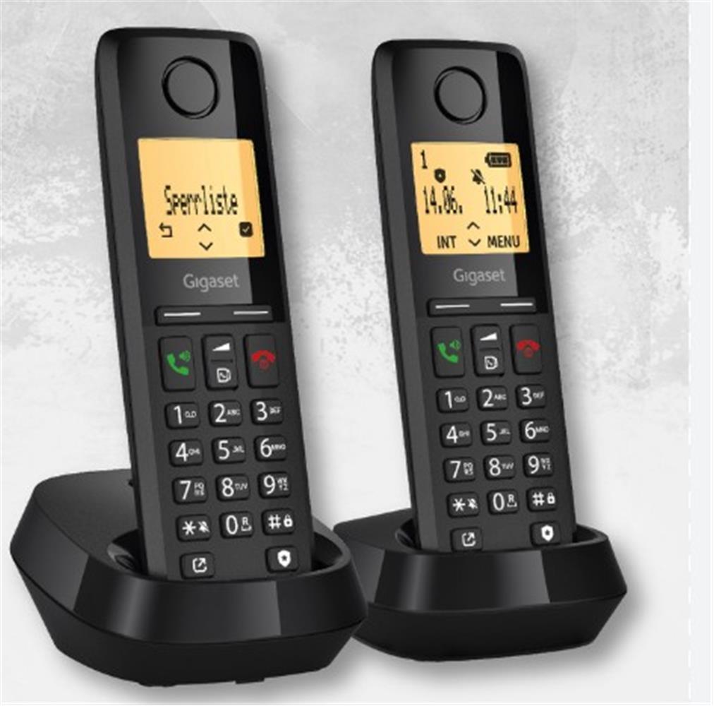 117700-1 Gigaset Pure 300 Duo 2 Li Dect Telsiz Telefon - Görsel 1