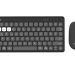 Everest LUMI KM-BT903 Gri 3in1 3 BT + 2.4 1600dpi  Q 4 Cihaz Bağlantılı Kablosuz Klavye + Mouse Set