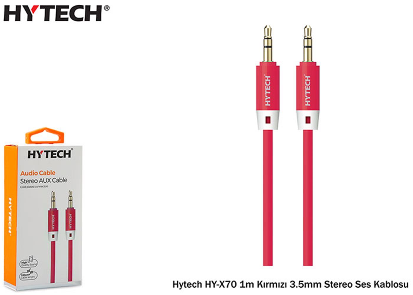 117899-1 Megatech Mh021 1m Siyah 3.5mm Stereo Ses Kablosu - Görsel 1