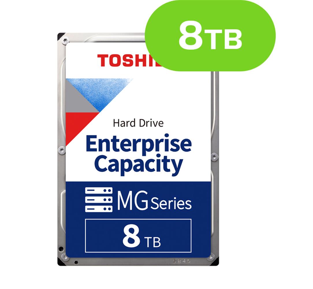 118586-1 Toshiba 8tb Mg10ada800e 3.5" 7200rpm 256mb 7-24 Enterprice Güvenlik Diski - Görsel 1
