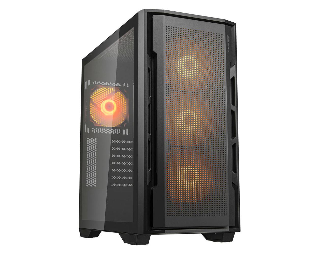118601-1 Cougar Cgr-5c78b-rgb Unıface Rgb 750w+80 Gaming Siyah Kasa - Görsel 1