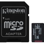 Kingston SDCIT2-32GB 32GB microSDHC Industrial C10 A1 pSLC Card + SD Adapter Hafıza Kartı