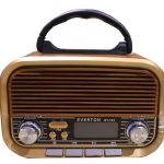 Everton RT-723 Dijital Göstergeli Şarjlı Nostaljik Radyo (AM-FM-SW Wıth BT-USB-TF )