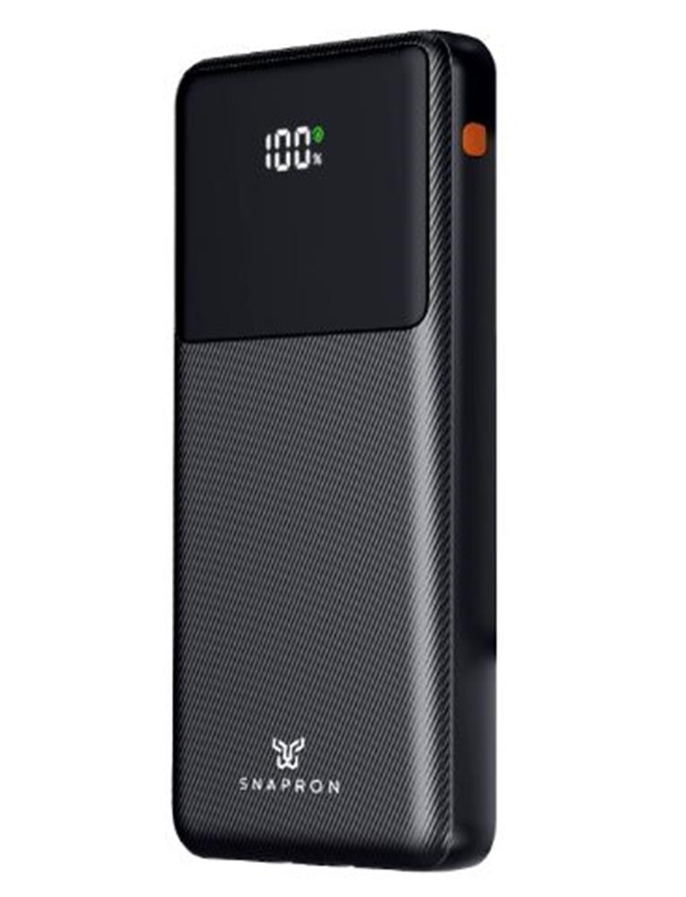 119022-1 Snapron SNP-3015 Pd 22.5W 10.000mAh Hızlı Şarj Lcd Ekran PowerBank - Görsel 1