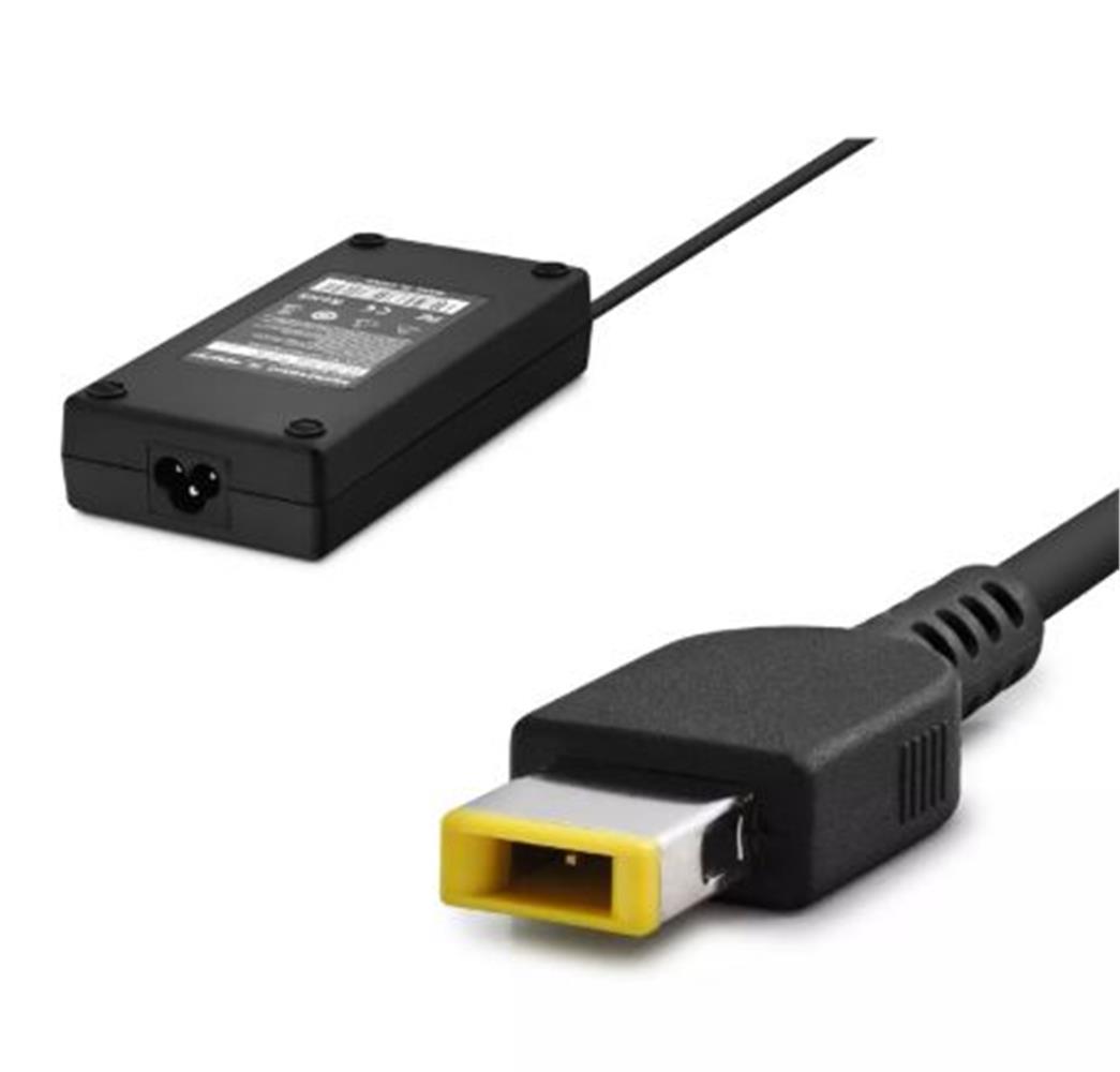 119212-1 Hadron GXHH2 LENOVO- IBM Uyumlu 20V 8.5A 170W Laptop Adaptörü (Usb Tip Sarı Kare Uç) Siyah - Görsel 1