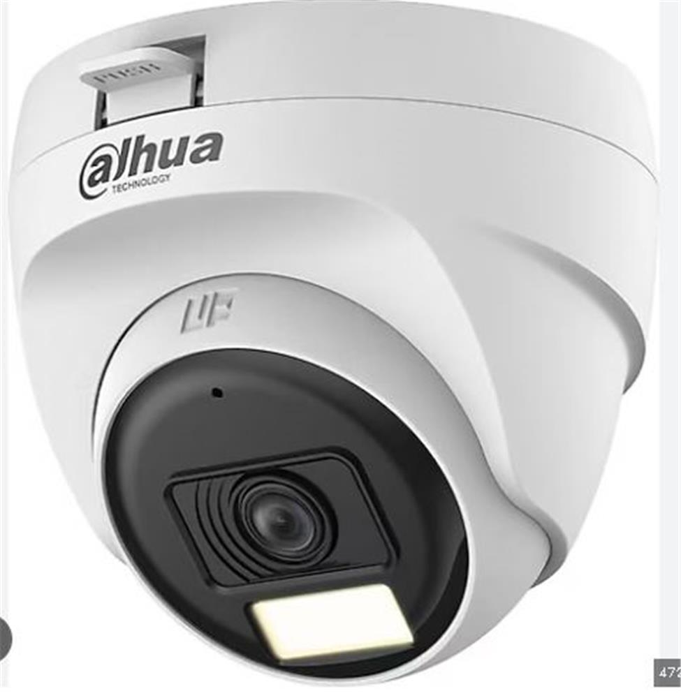 119275-1 Dahua HAC-T1A51-U-IL 5mp Akıllı Çift Işıklı HDCVI 25 mt Dome Kamera - Görsel 1