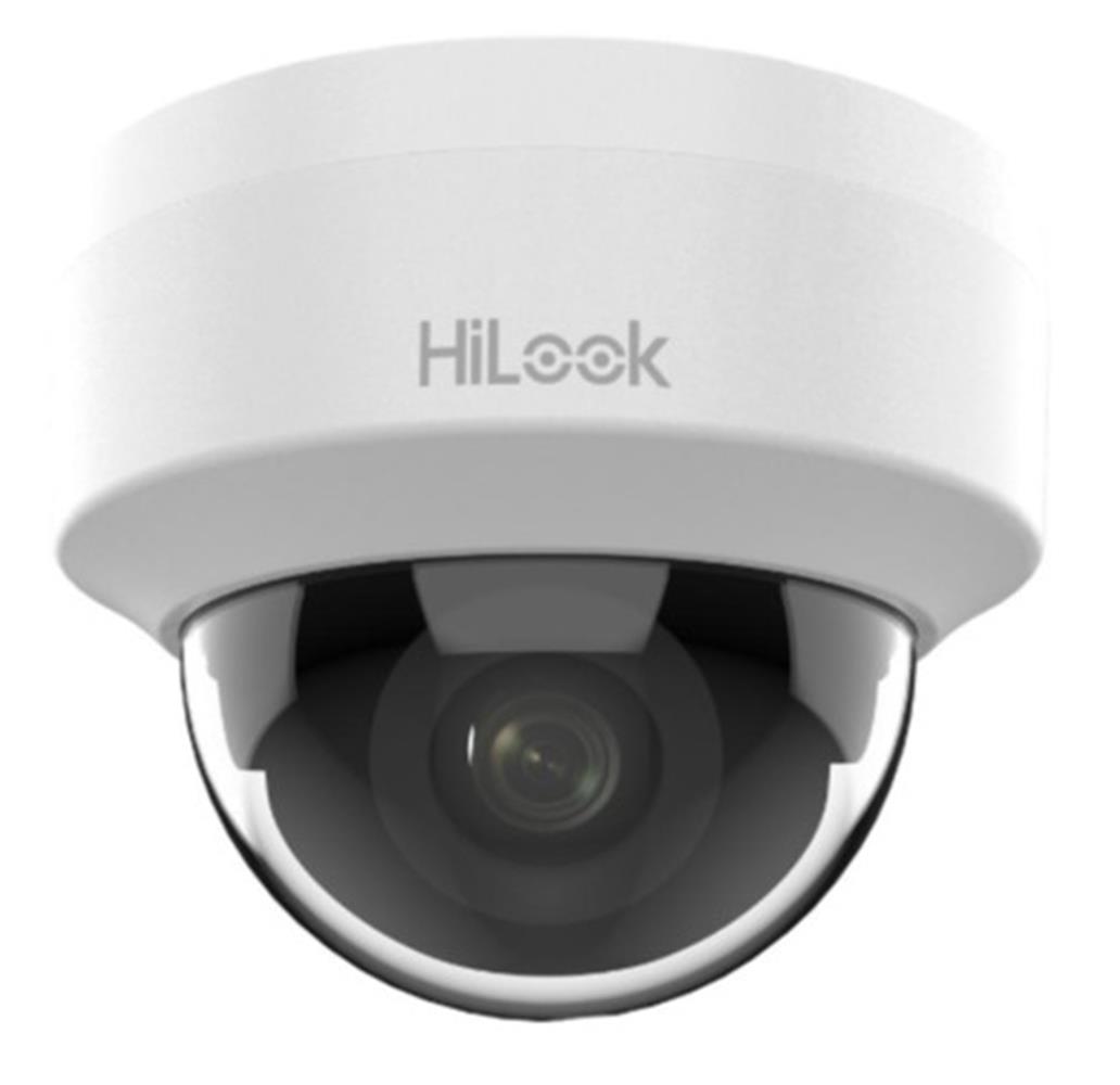 119427-1 Hilook Ipc-d121h-c 2mp 2.8mm Sabit Lens Fanus Camlı Ip Dome Kamera - Görsel 1